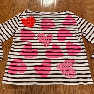 Crewcuts sequin heart shirt